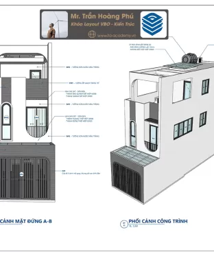 Mr. Trần Hoàng Phú: Khóa Layout VBO - Kiến Trúc